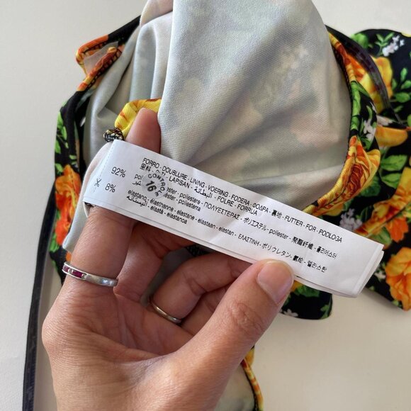NWT Zara 70s Floral Bodysuit - Picture 12 of 12